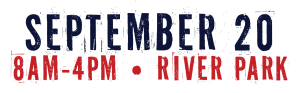 September 20 from 8am-4pm at River Park